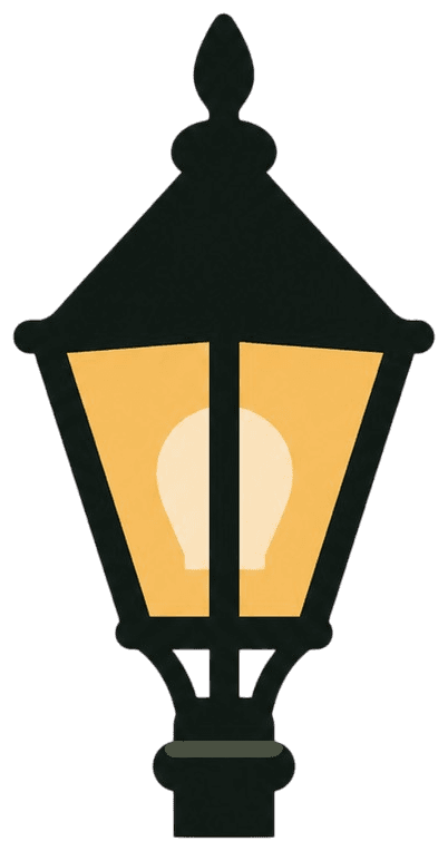 Streets of New Orleans street lamp